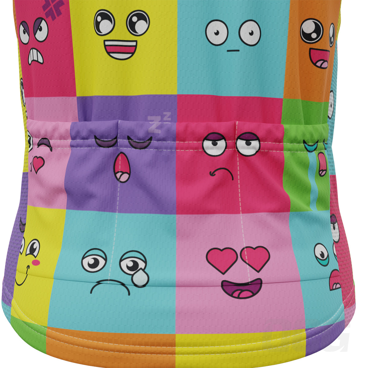 Kid's Emoji Fever Short Sleeve Cycling Jersey