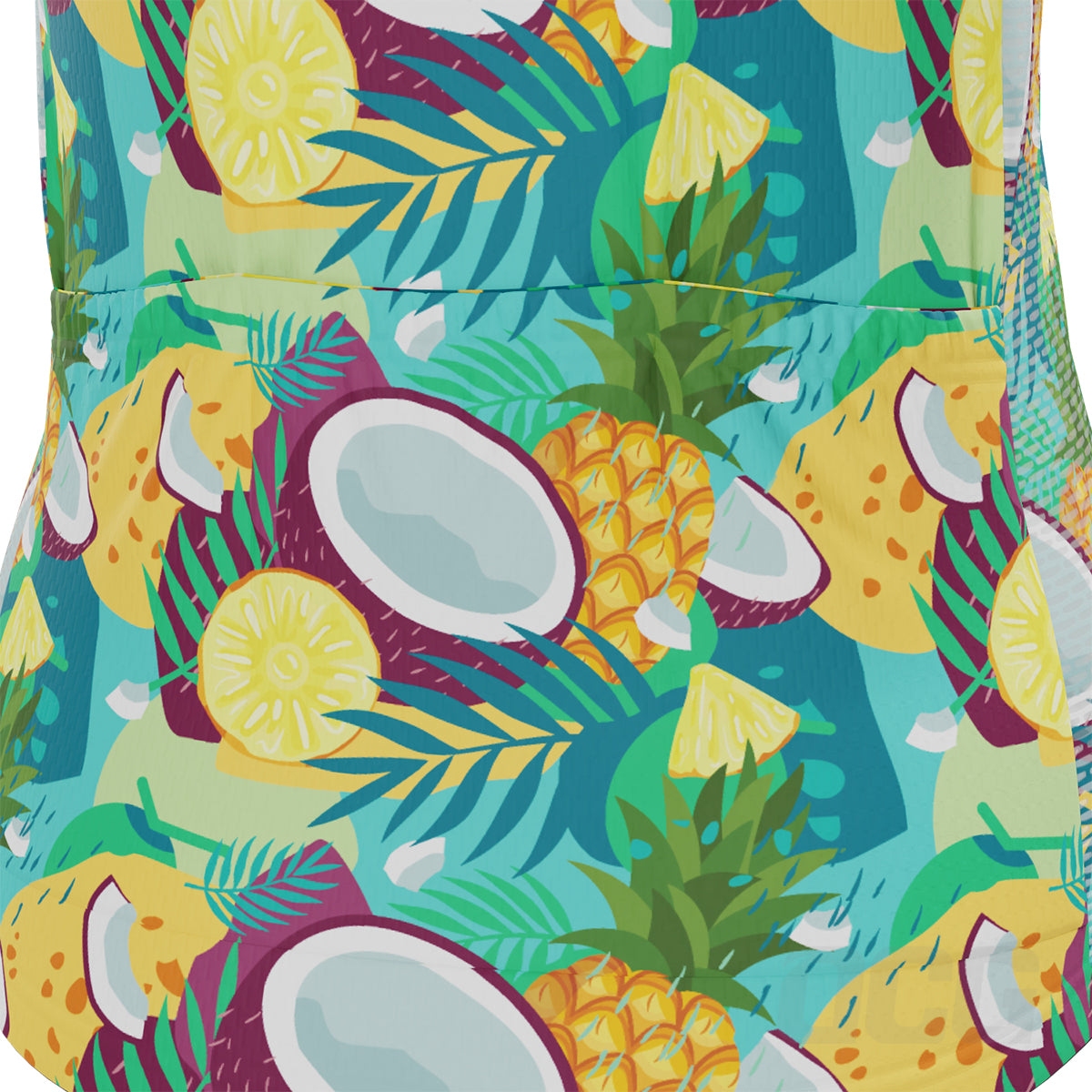 Women's Pina Colada Short Sleeve Cycling Jersey