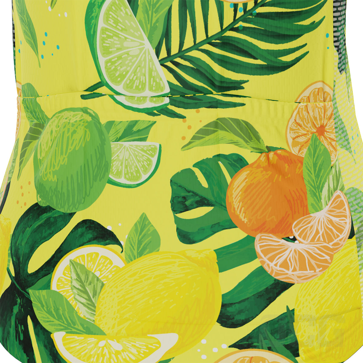 Women's Citrus Explosion Short Sleeve Cycling Jersey