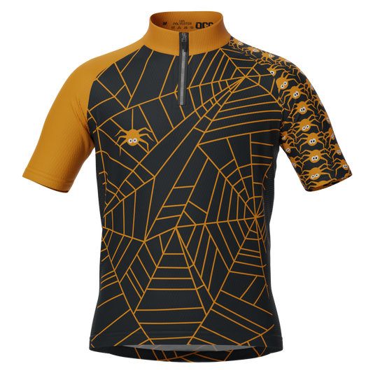 Kid's Spider Monster Short Sleeve Cycling Jersey