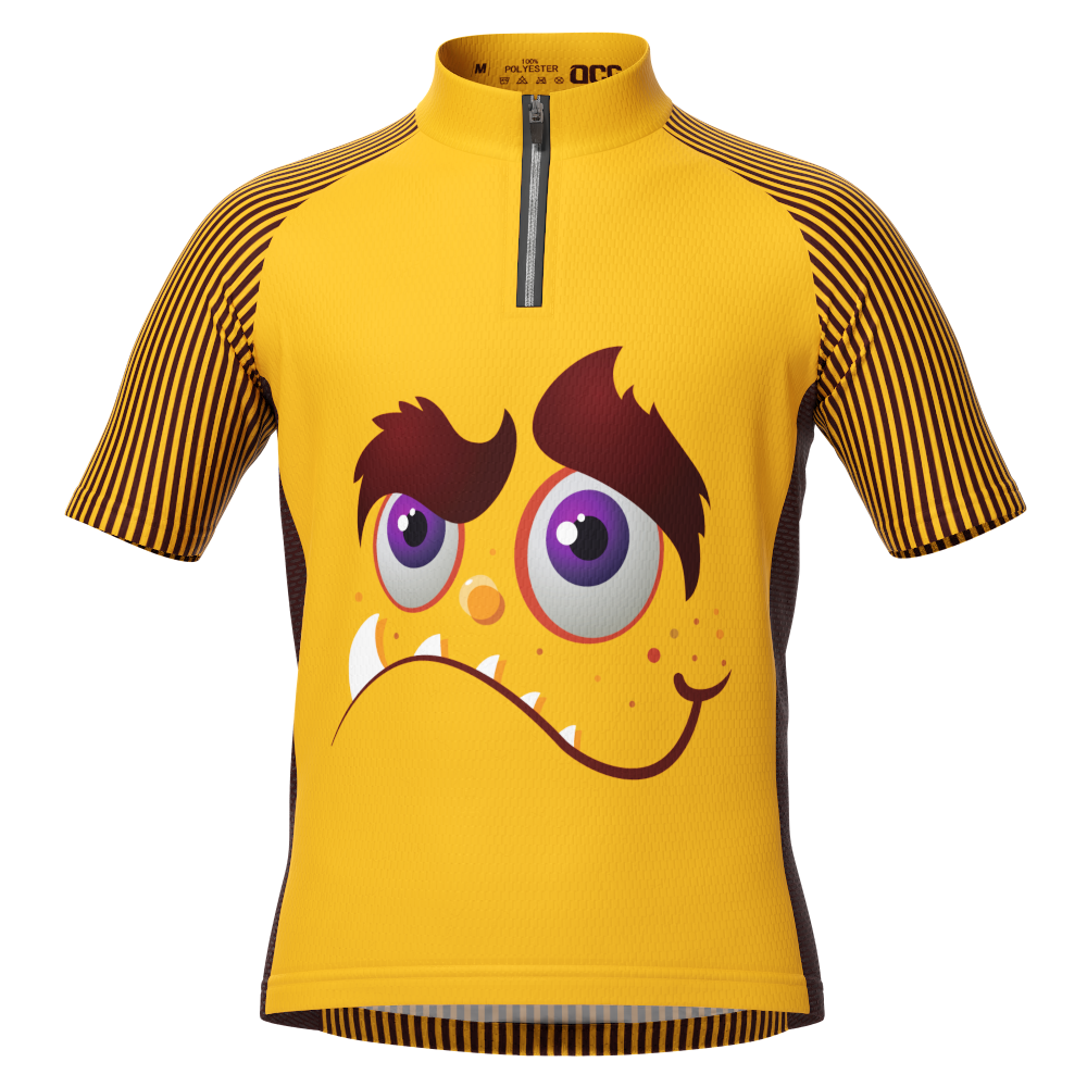 Kid's Fur-ocious Ride Short Sleeve Cycling Jersey