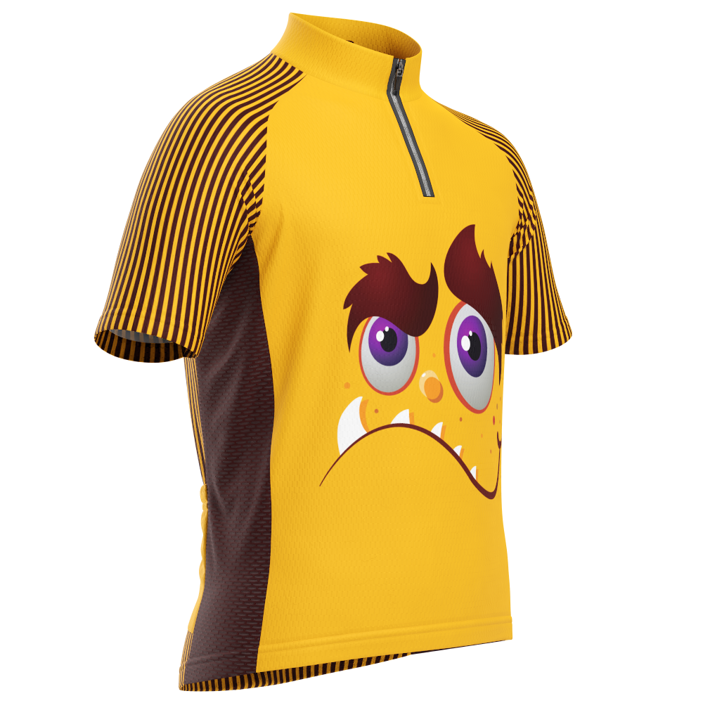 Kid's Fur-ocious Ride Short Sleeve Cycling Jersey