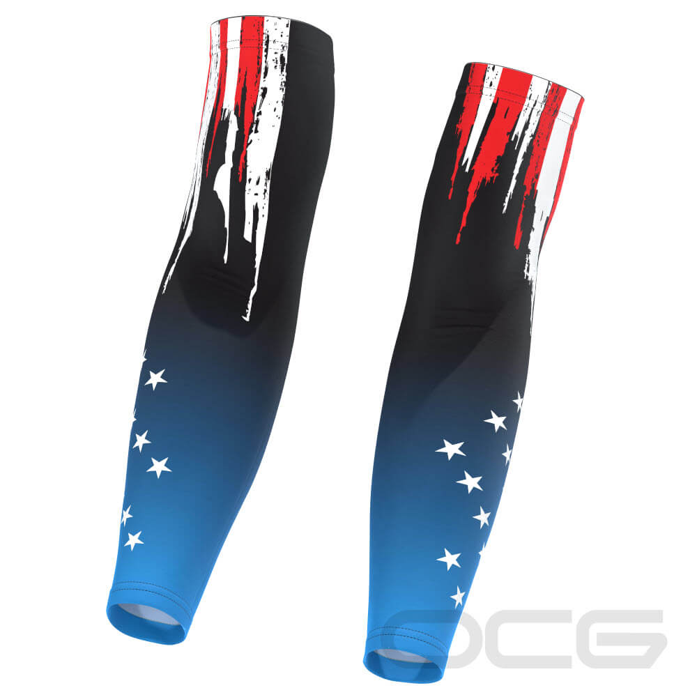 Unisex Honor the Fallen Quick Dry Cycling Arm-Warmers