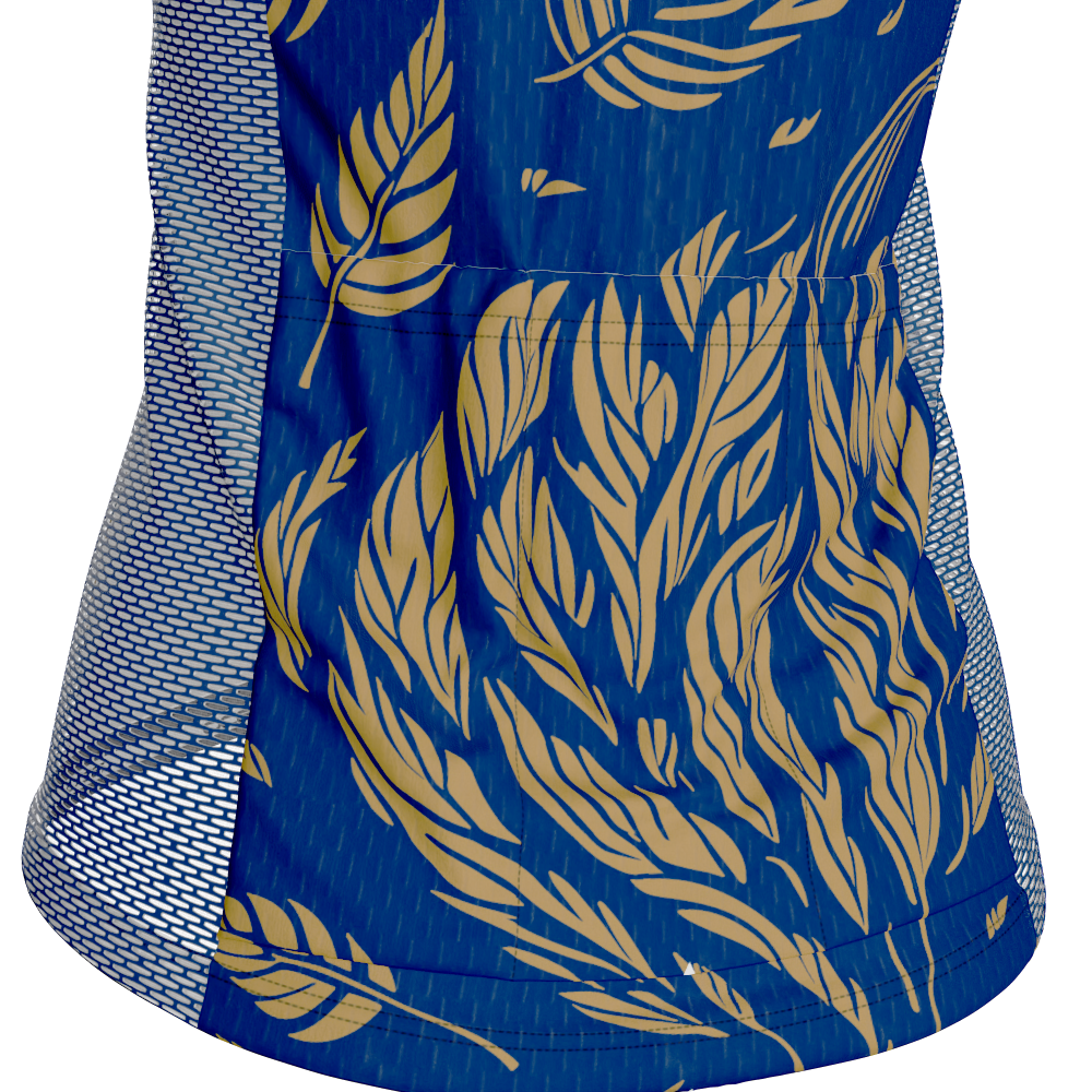 Women's Fall Pumpkins Sleeveless Tech Cycling Jersey