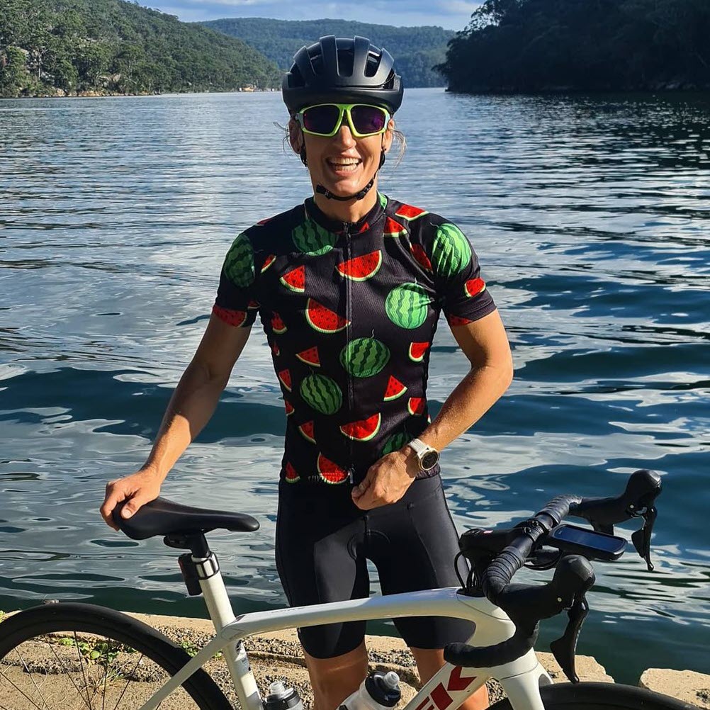 Women's Watermelon 2 Piece Cycling Kit