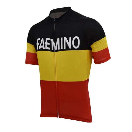 1970 Faemino Belgian Champion Retro Cycling Jersey - Merckx