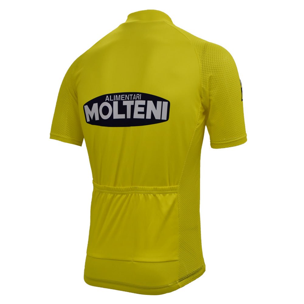1974 Tour de France Yellow retro cycling jersey - Merckx