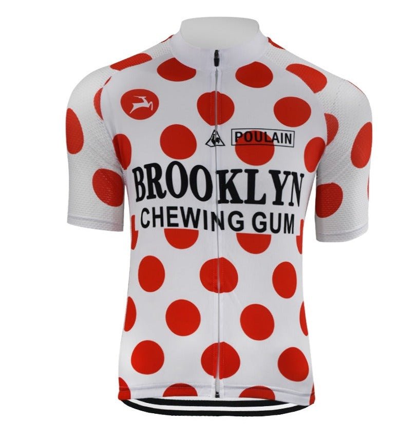 1976 Tour De France King of the Mountains Retro Cycling Jersey