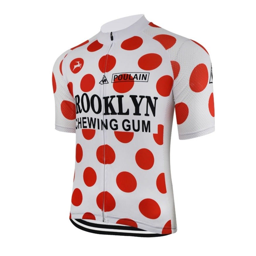 1976 Tour De France King of the Mountains Retro Cycling Jersey