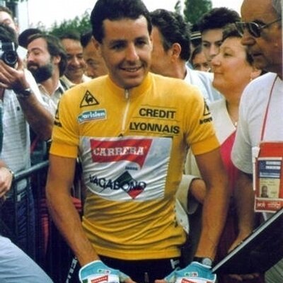 1987 Tour de France Yellow Retro Cycling Jersey - Stephen Roche