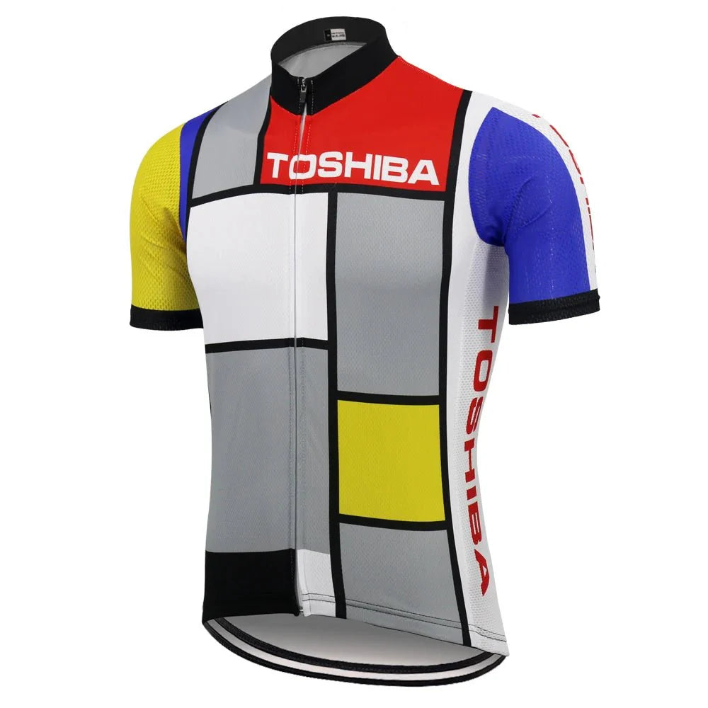 1989 Toshiba Look Retro Cycling Jersey