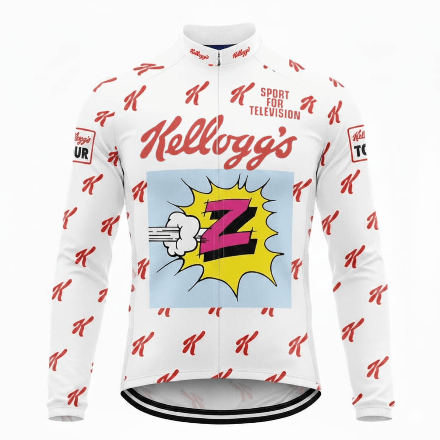 1990 Kellogg's Tour King of the Mountains Retro Cycling Jersey