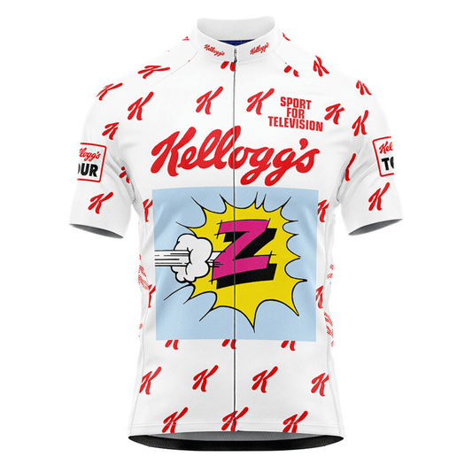 1990 Kellogg's Tour King of the Mountains Retro Cycling Jersey