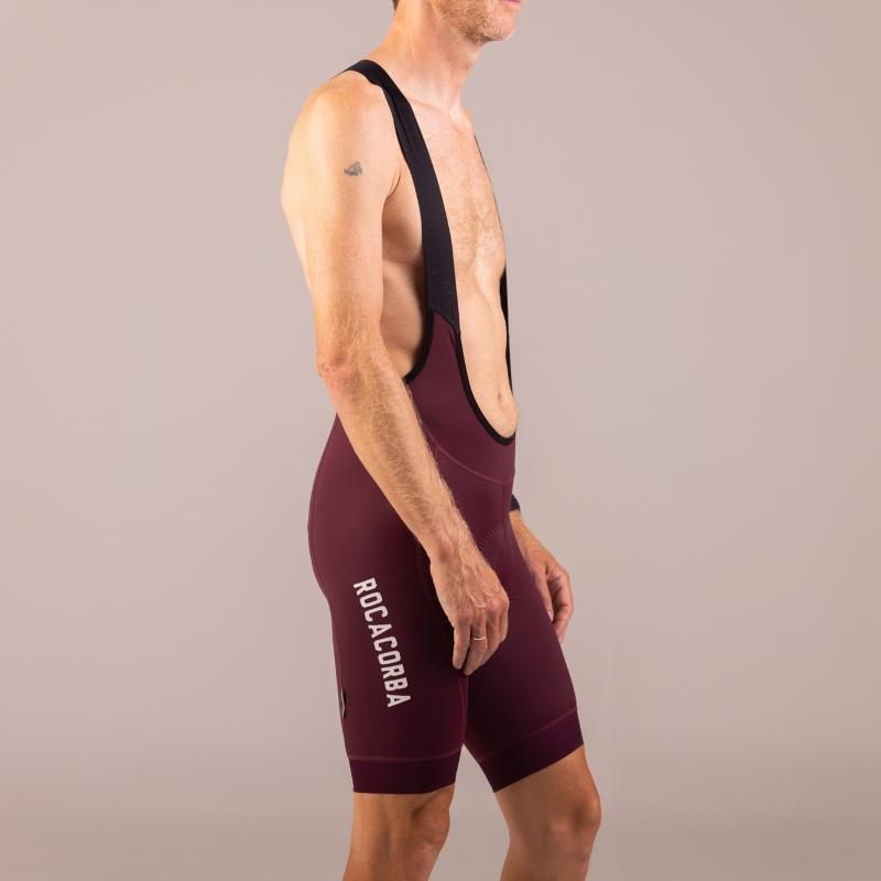 Bib Shorts Burgundy