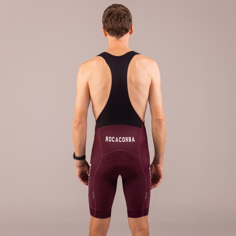 Bib Shorts Burgundy