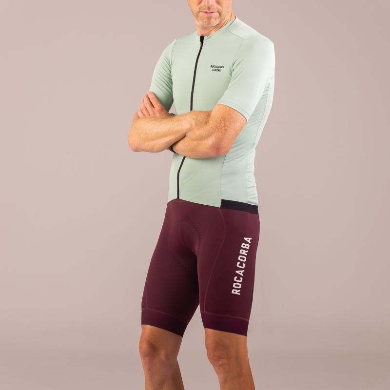Bib Shorts Burgundy