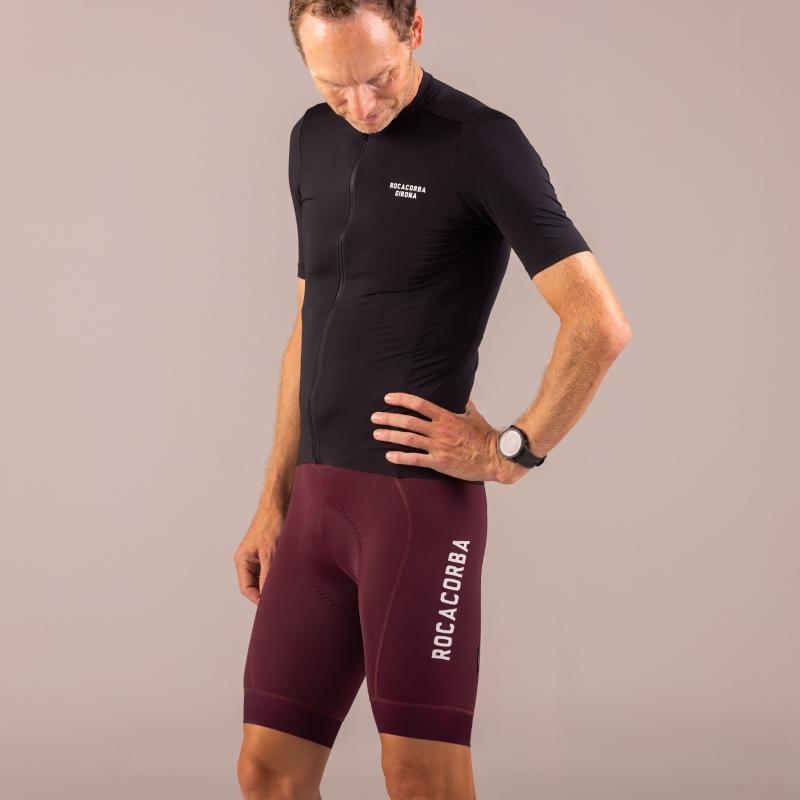 Bib Shorts Burgundy