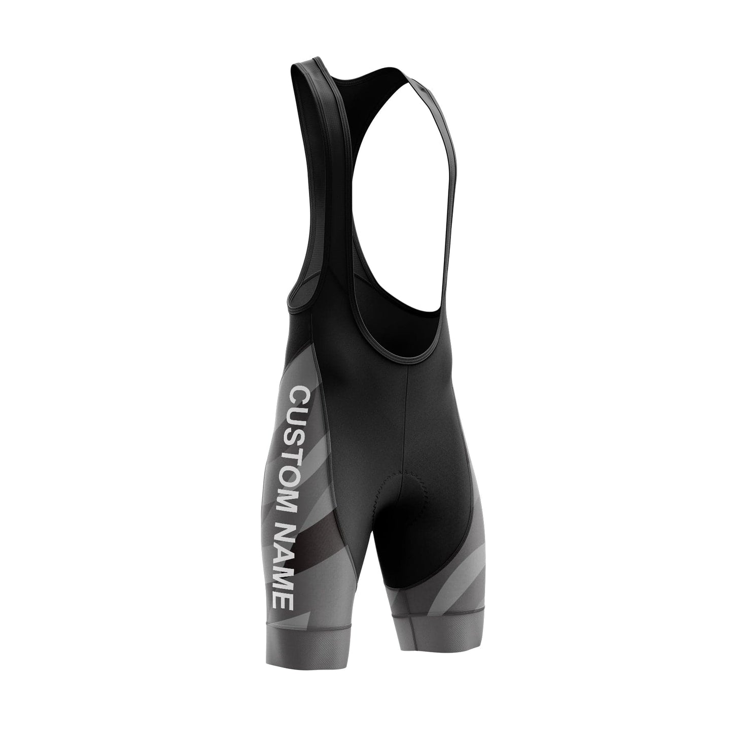 Custom White Black Cycling Jersey or Bib Shorts