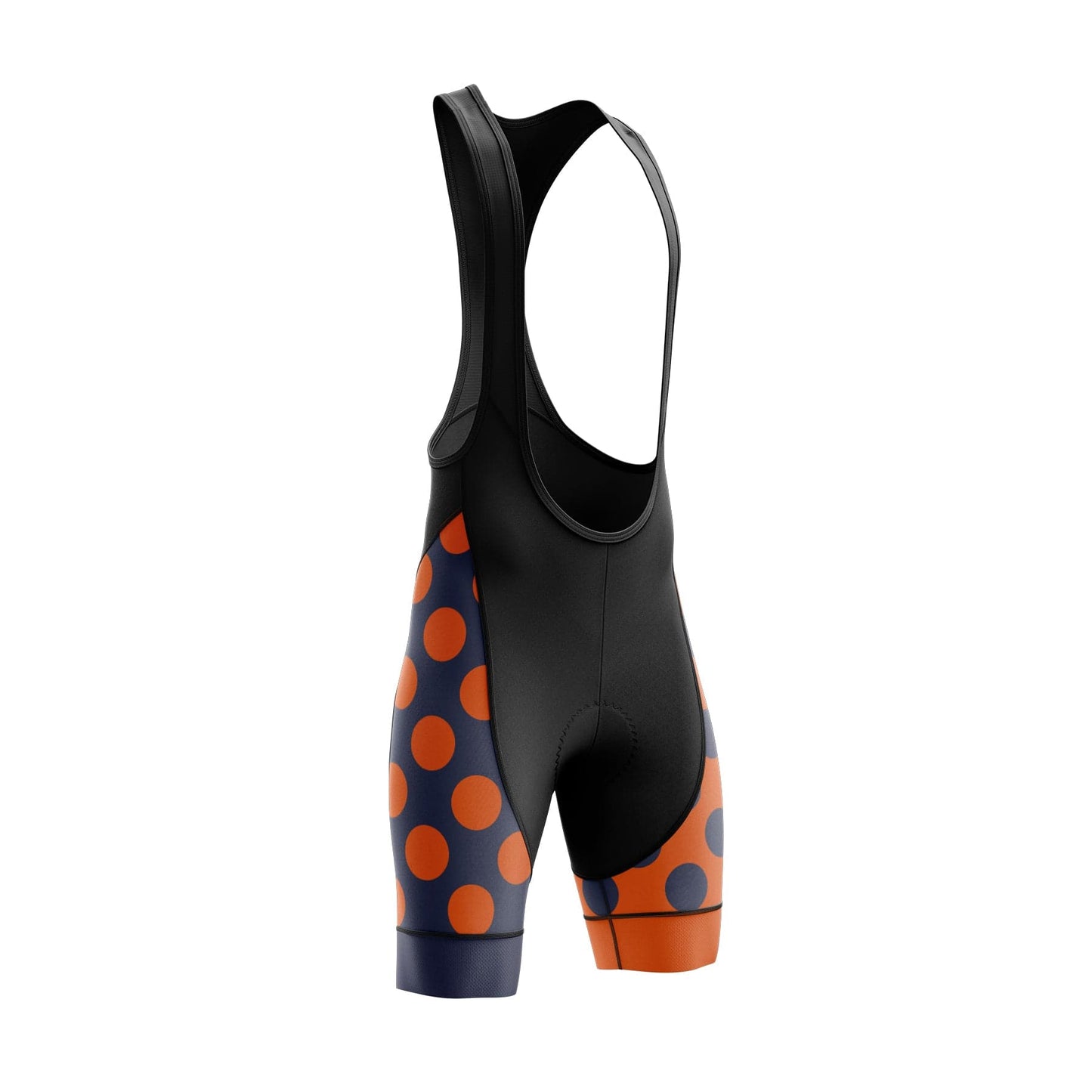 Men's Orange Dots Cycling Jersey or Bib Shorts