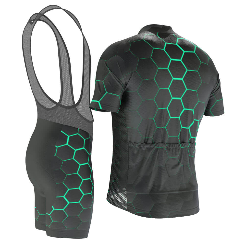 Men's Radioactive 2 Piece Cycling Kit