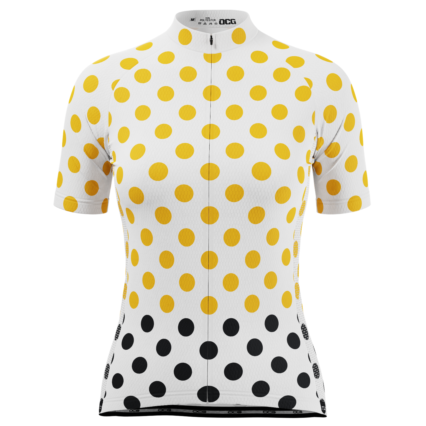 Women's Polka Dots Short Sleeve Cycling Jersey