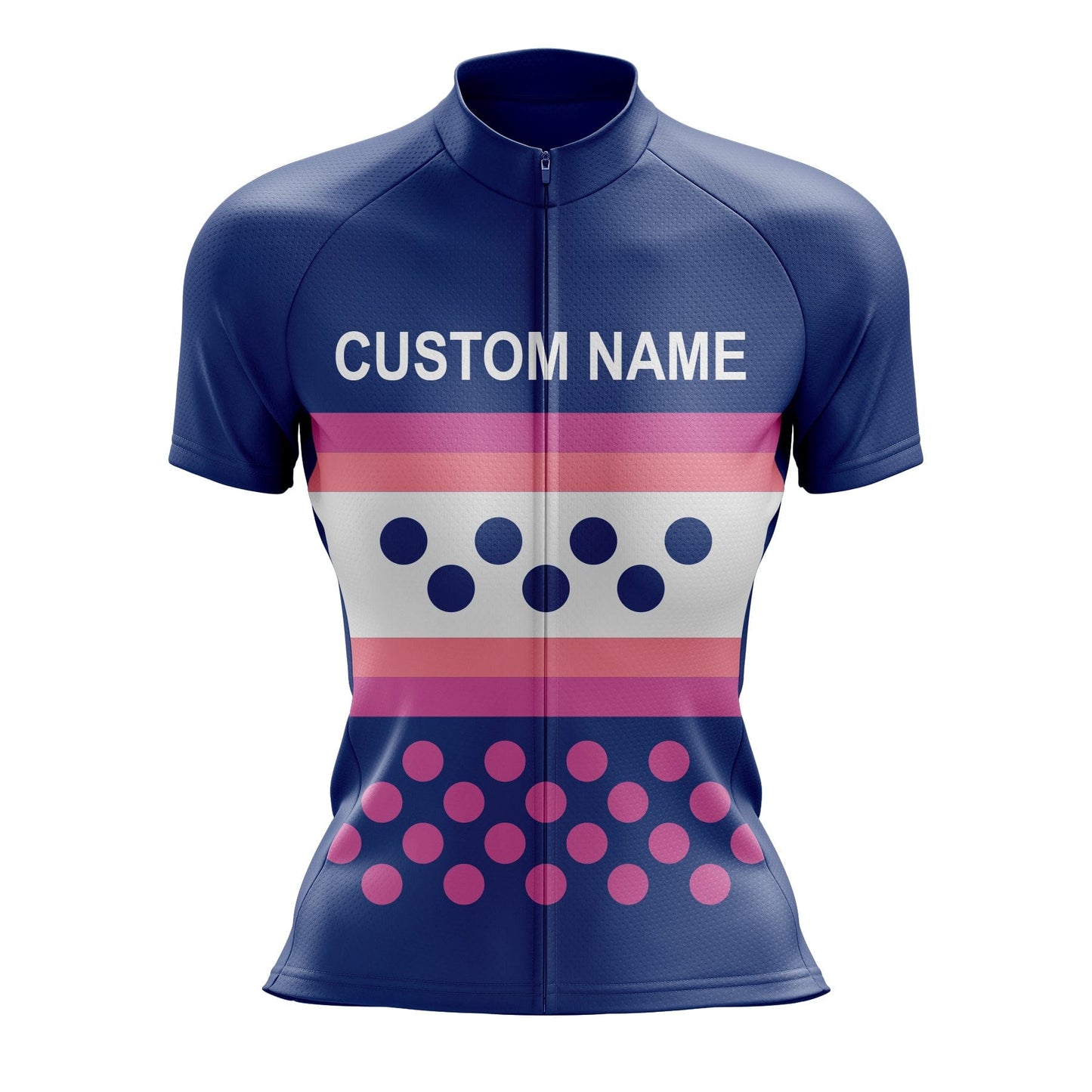 Custom Women Cycling Jersey - Blue