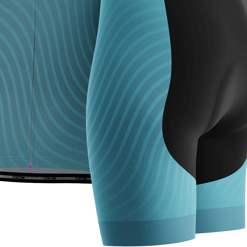 Women's Four Seasons Curvy Lines 2 Piece Cycling Kit