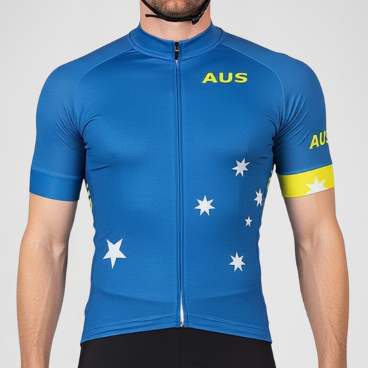 Australia Cycling Jersey (Blue)
