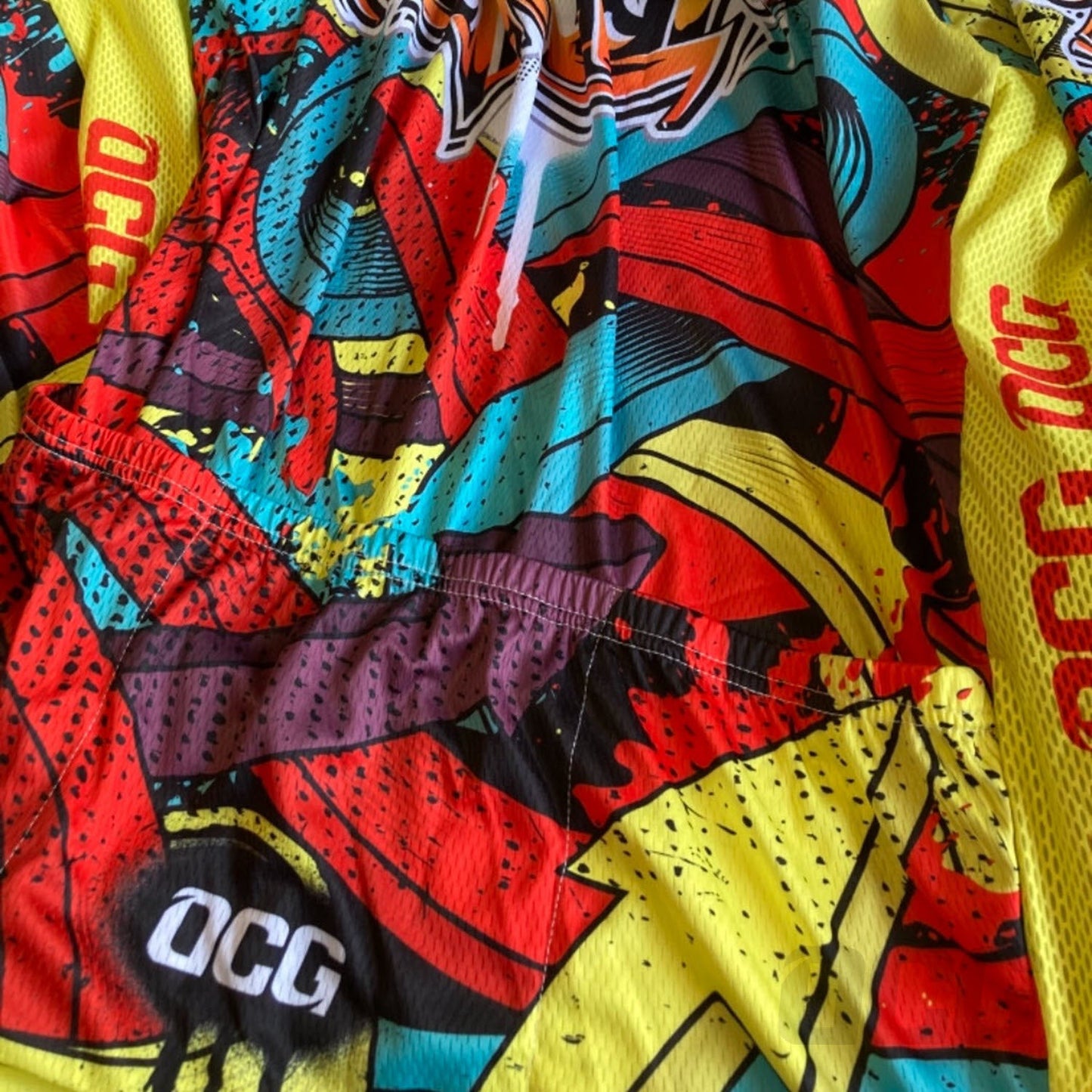 Men's Street Graffiti 2 Piece Cycling Kit