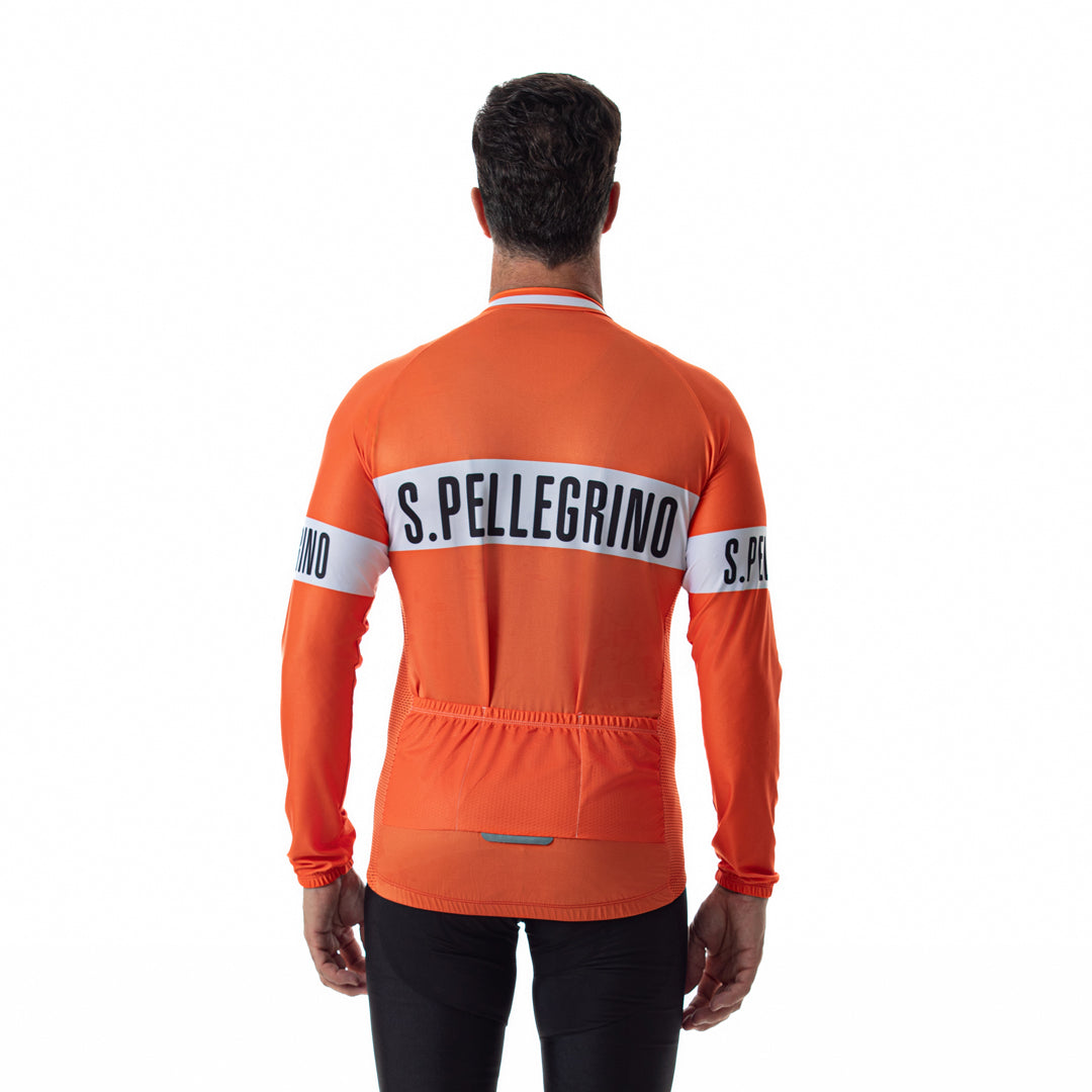 San Pellegrino Retro Long Sleeve Cycling Jersey