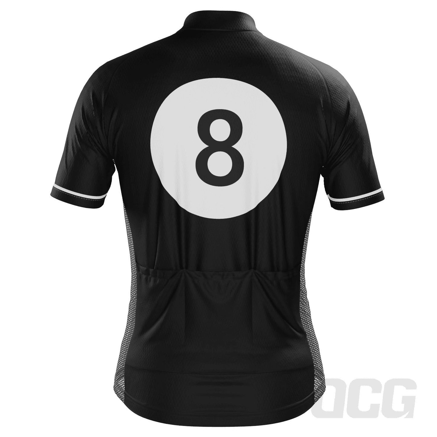 Men's Magic 8-Ball Short Sleeve Cycling Jersey