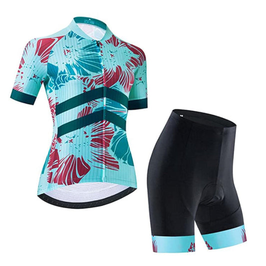 Women's Turquoise Cycling Jersey or Shorts