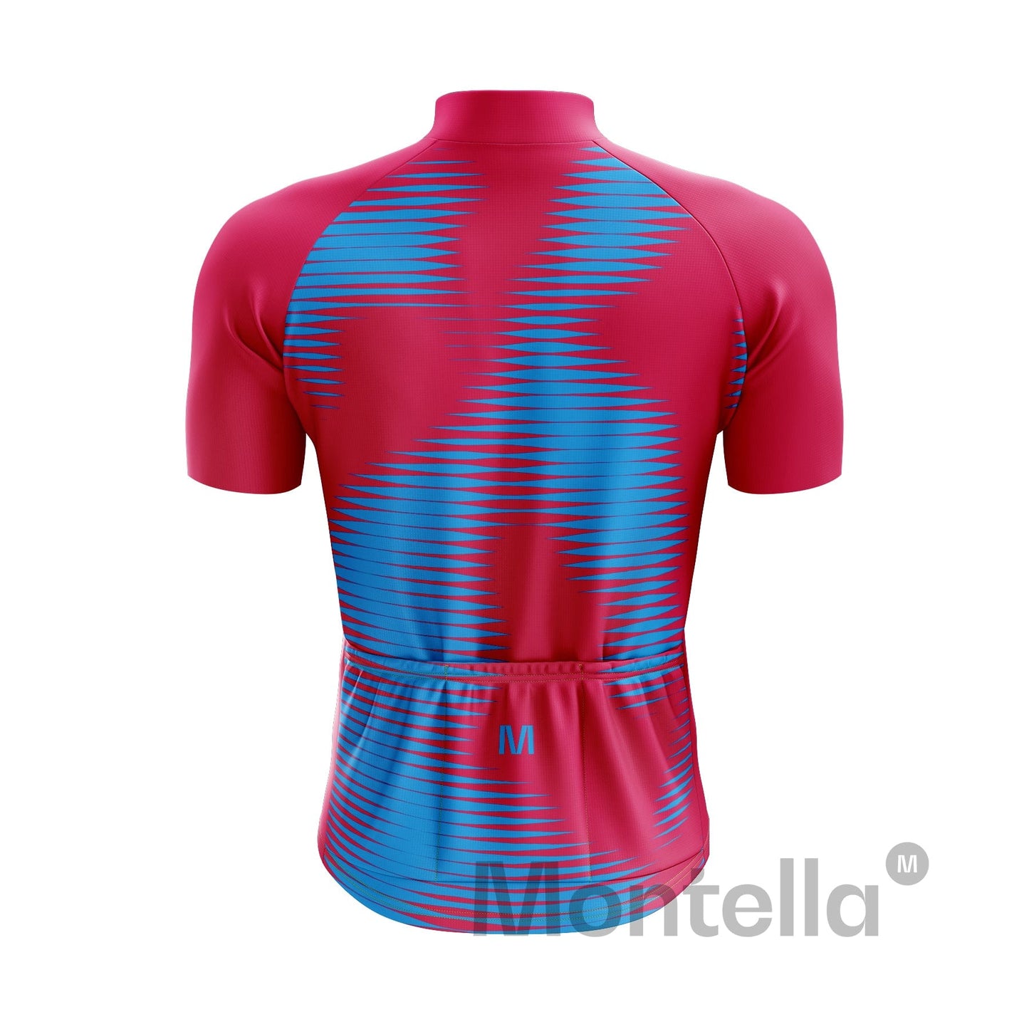 Men's Pink Wave Shift Cycling Jersey or Bib Shorts
