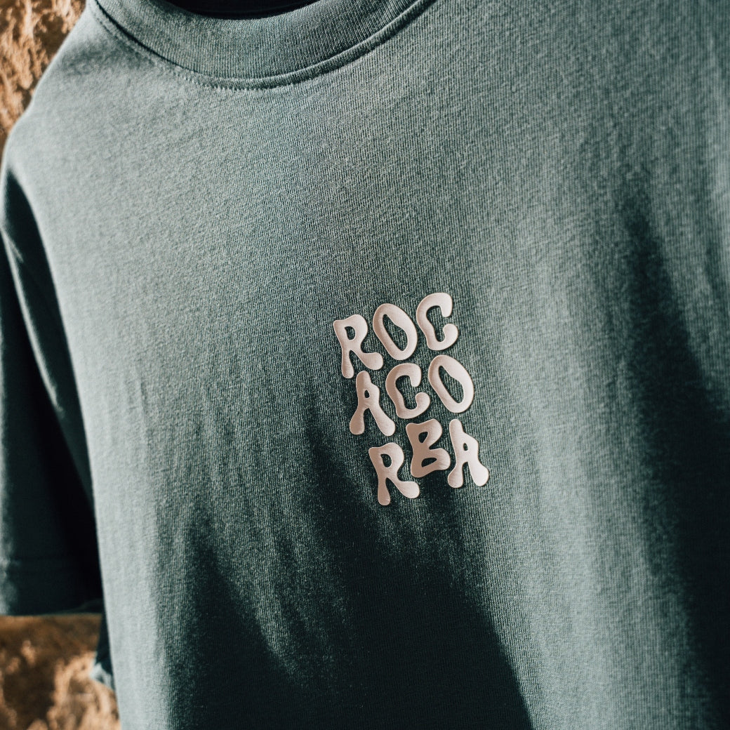 Groovy Oversized T-Shirt Evergreen