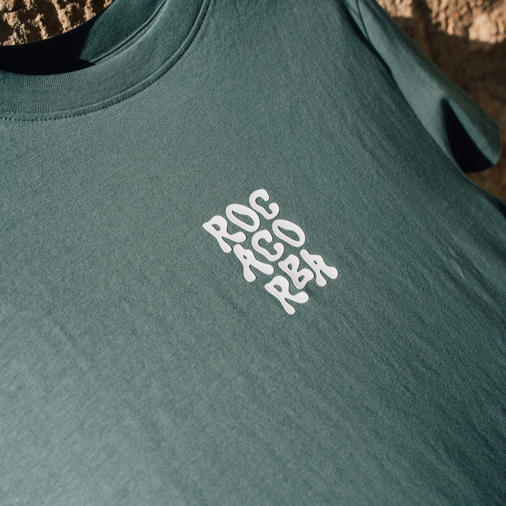 Groovy Oversized T-Shirt Evergreen