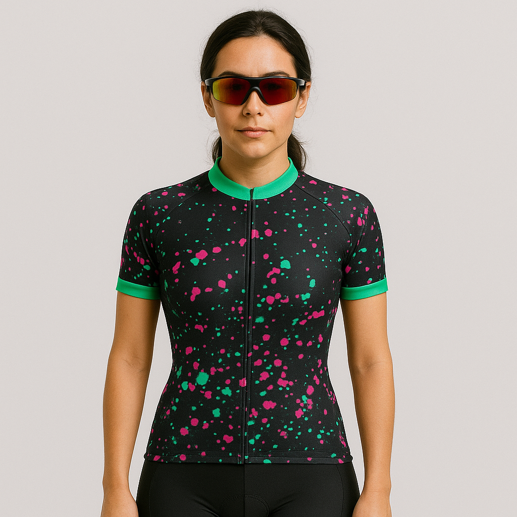Women's Mint Splash Cycling Jersey