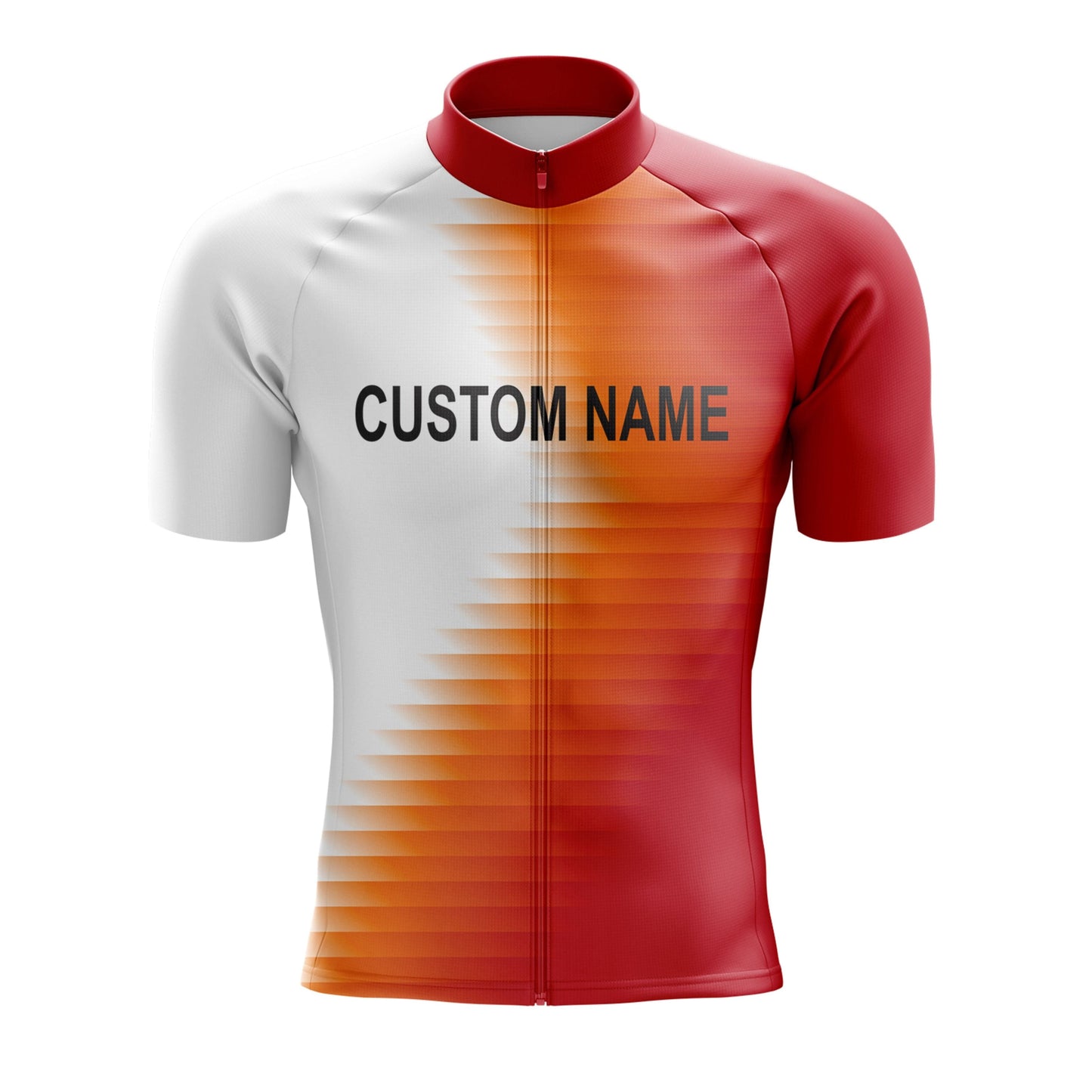 Custom Orange Cycling Jersey or Bib Shorts