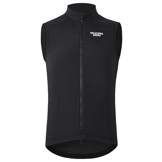 Tramuntana Lightweight Wind Gilet - Black