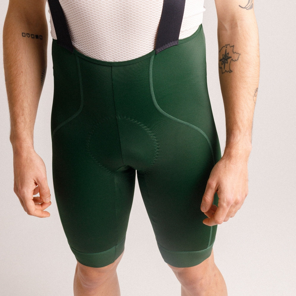 Essential Bib Shorts 2.0 Bottle Green