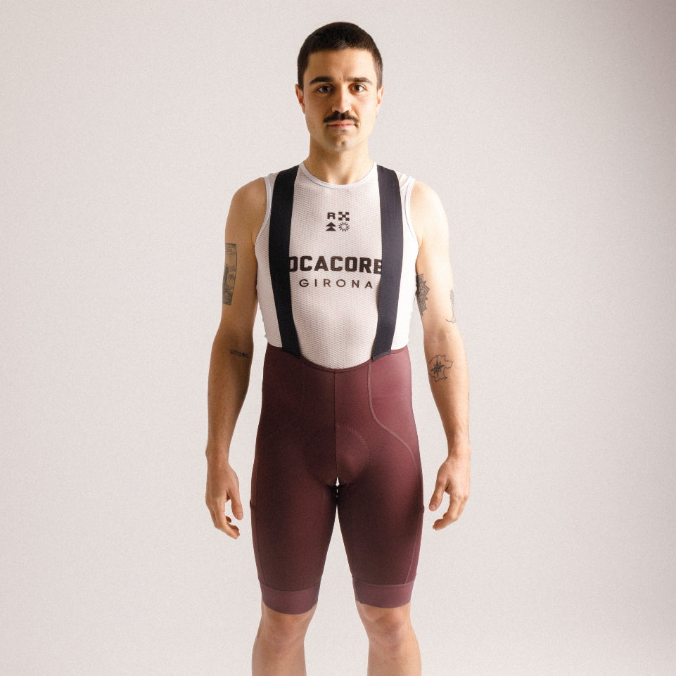 Essential Cargo Bib Shorts 2.0 Wine