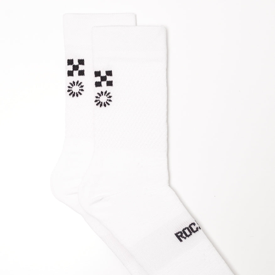 Race Socks White