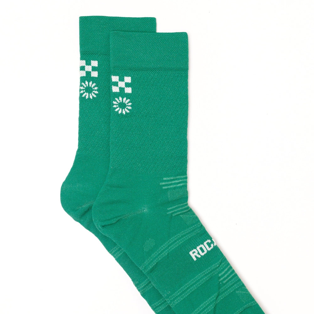 Race Socks Green