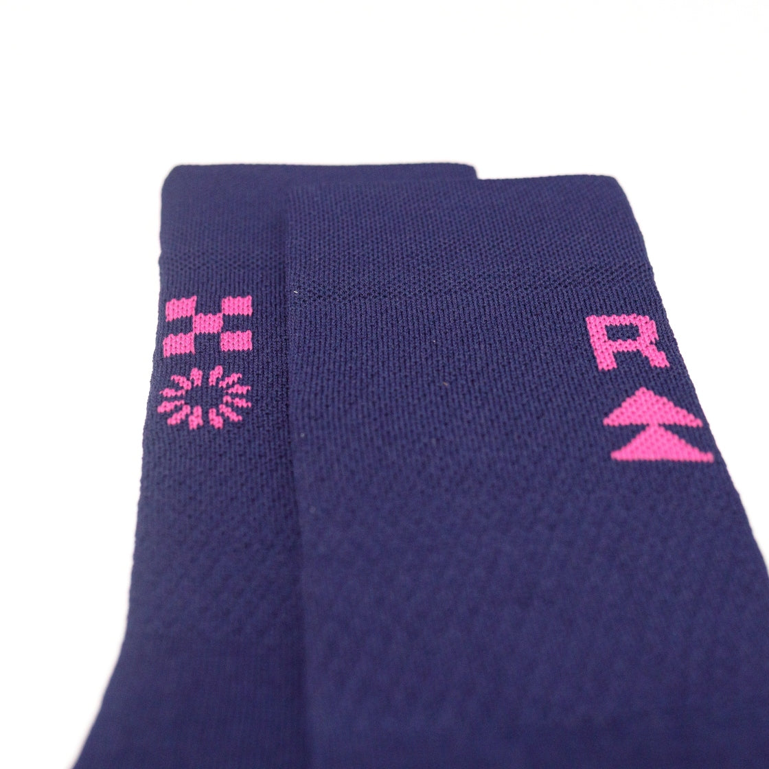 Race Socks Navy Pink