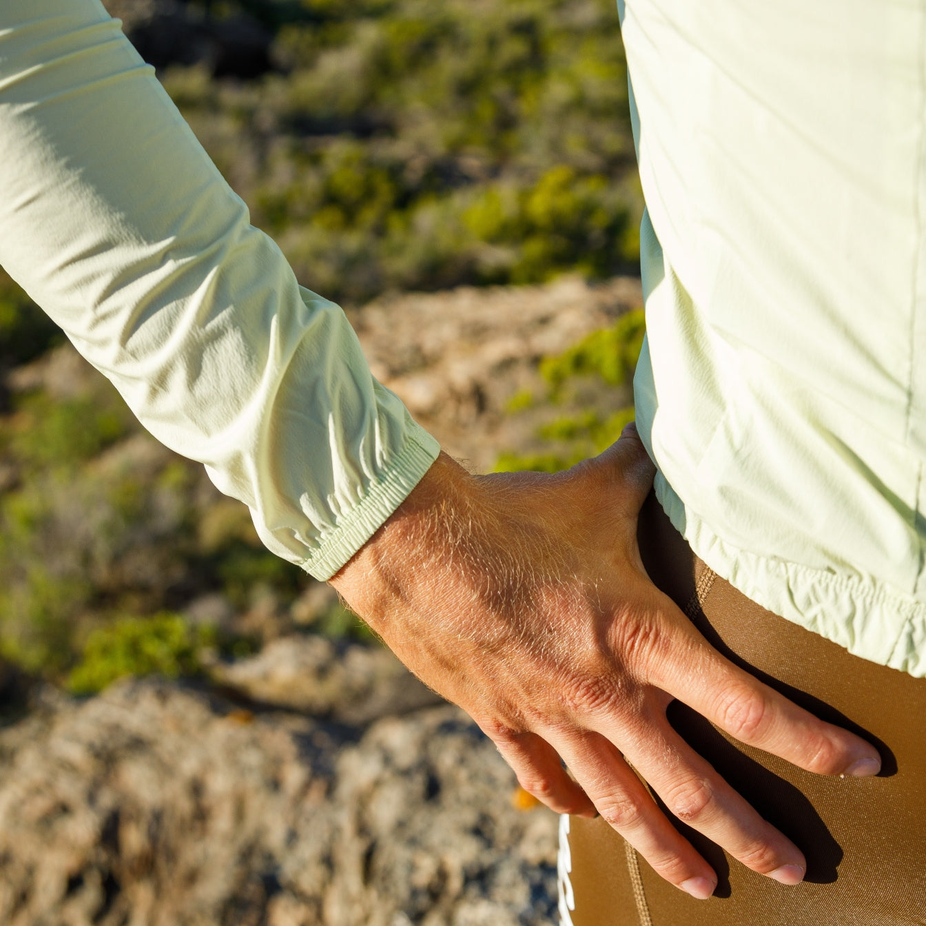 Tramuntana Lightweight Wind Jacket - Bamboo