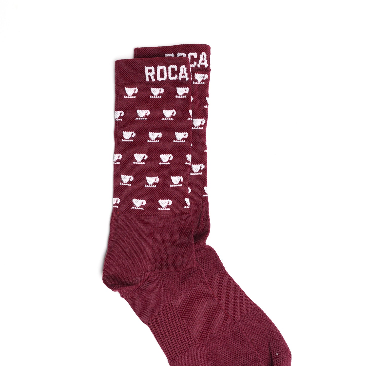 Cafe Socks Burgundy