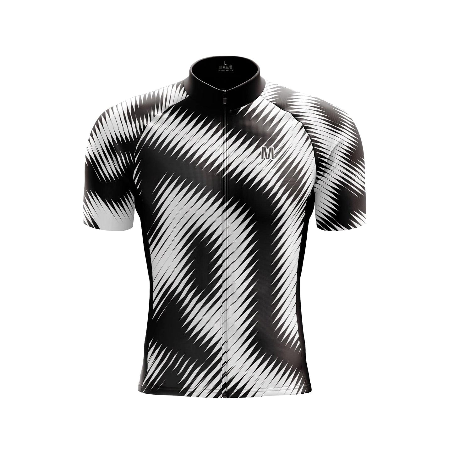 Men's Black Cadence Cycling Jersey or Bib Shorts