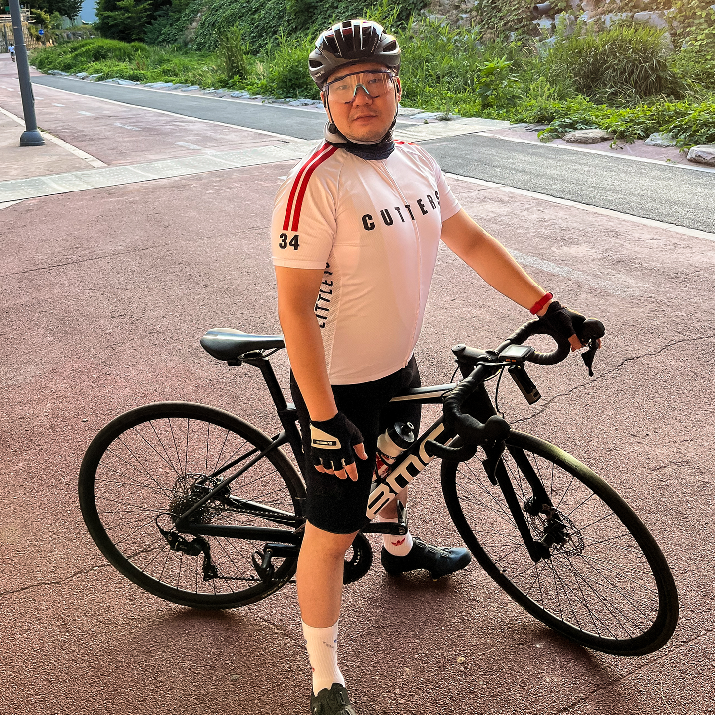Men's Cutters Breaking Away Movie Short Sleeve Cycling Jersey