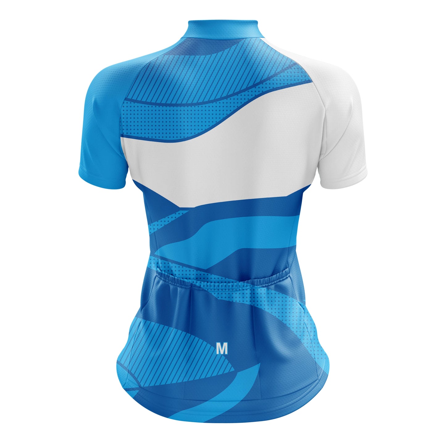 Women's Blue Wave Cycling Jersey or Shorts