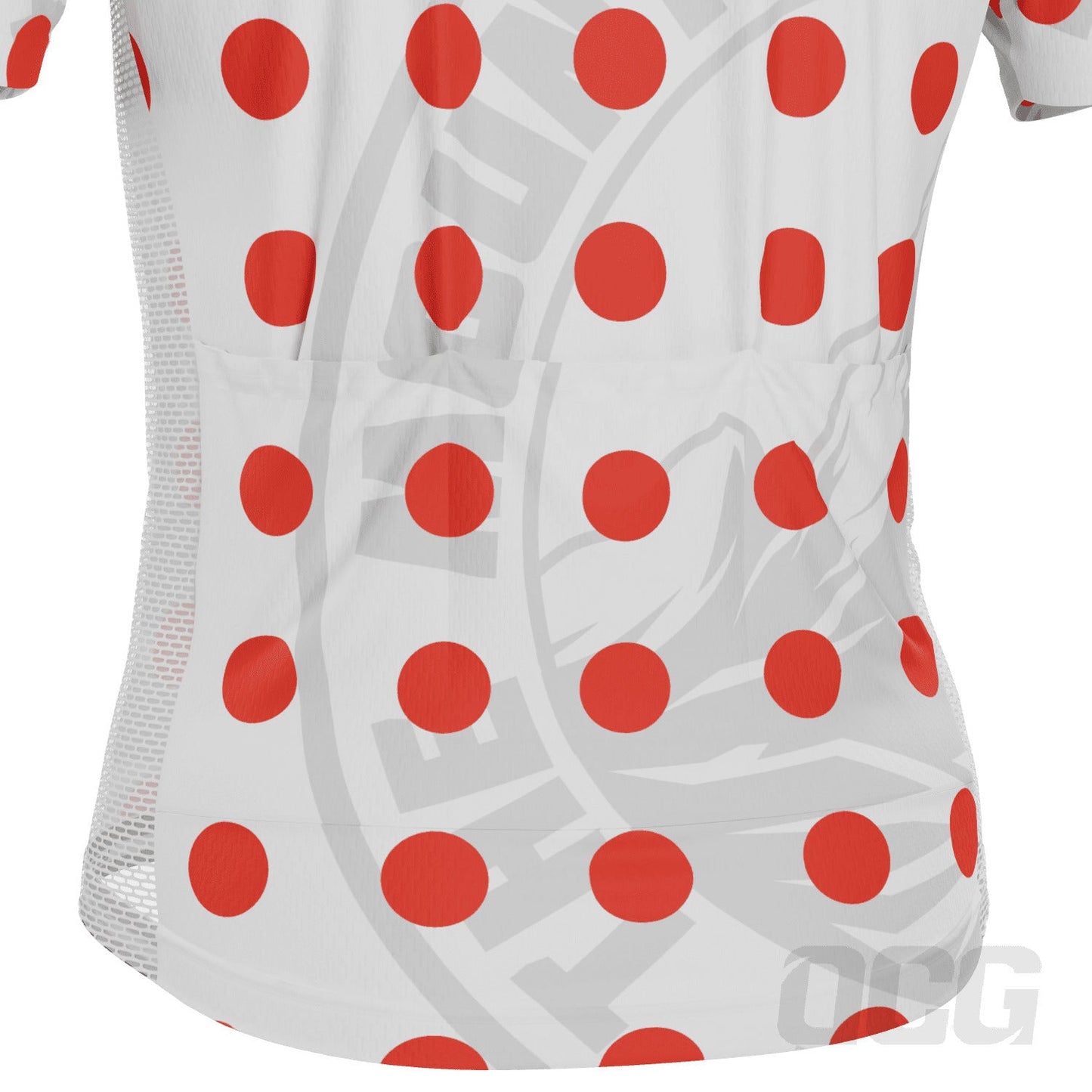 Men's Tour de France King of the Mountains Series 1 Short Sleeve Cycling Jersey