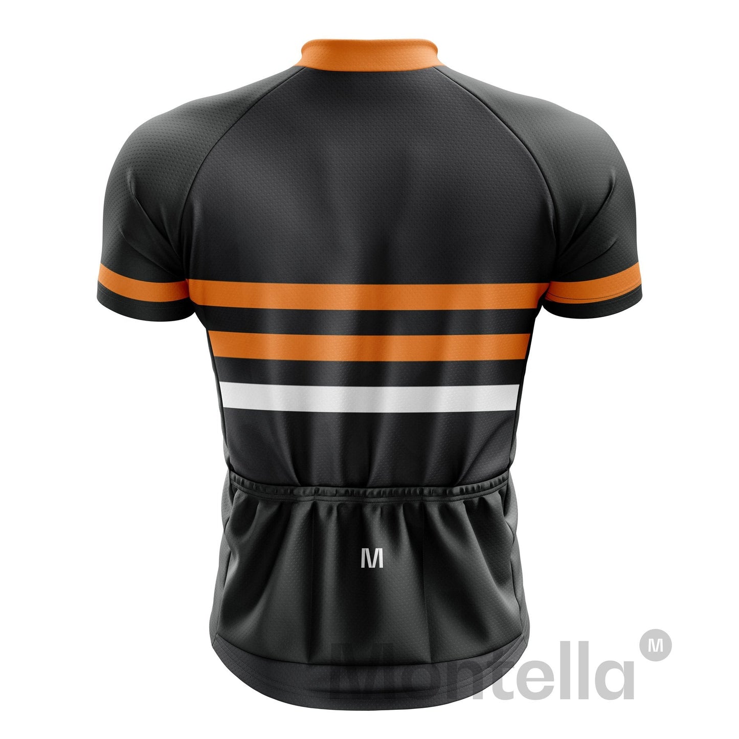 Men's Orange Pro Cycling Jersey